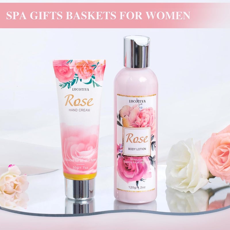 LUCOTIYA Rose Spa Gift Set - Image 3